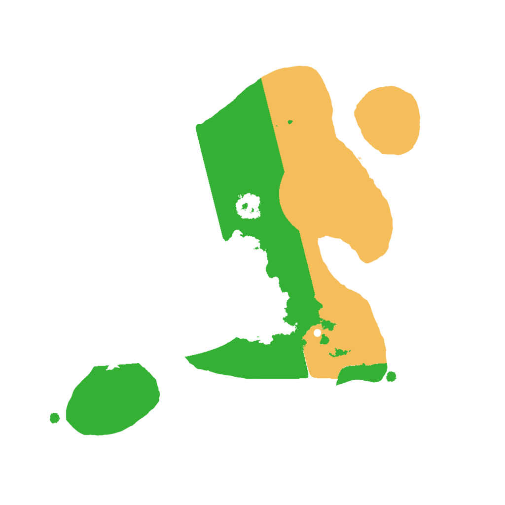 Biome Rust Map: Procedural Map, Size: 2000, Seed: 415695627