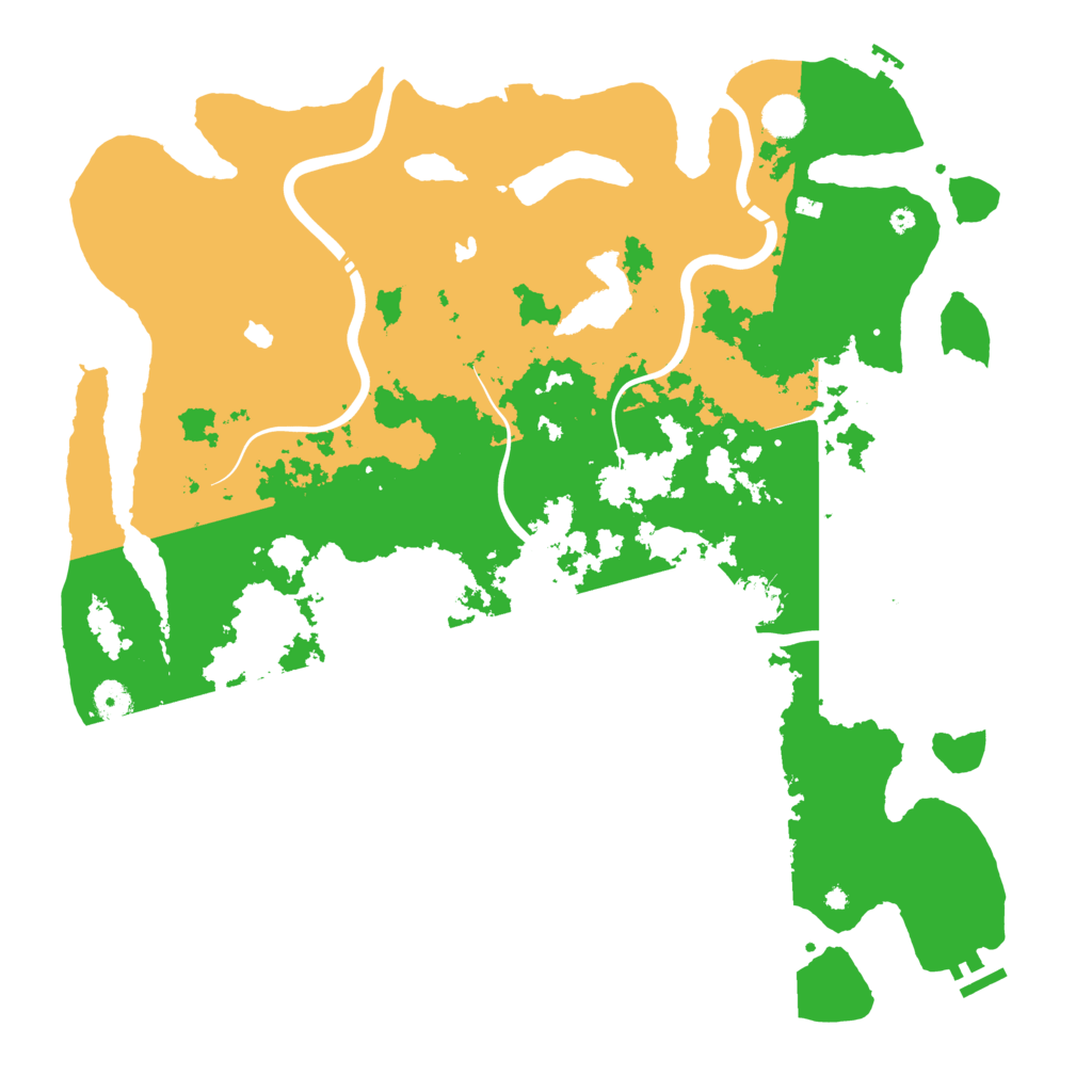 Biome Rust Map: Procedural Map, Size: 4500, Seed: 1533803475