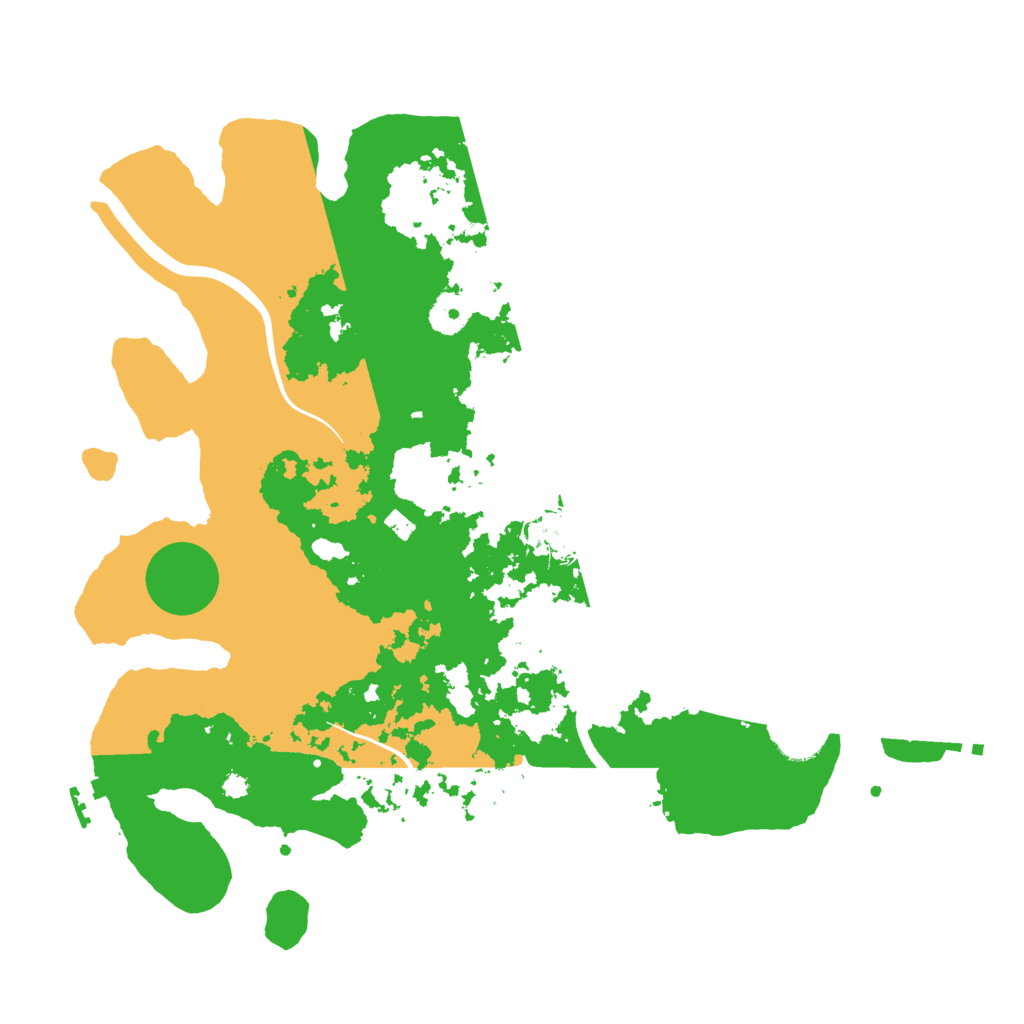 Biome Rust Map: Procedural Map, Size: 3700, Seed: 1728933143