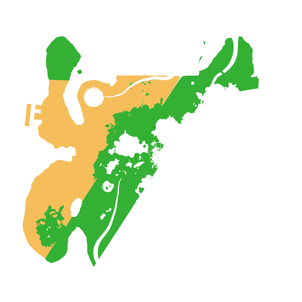 Biome Rust Map: Procedural Map, Size: 2750, Seed: 5625