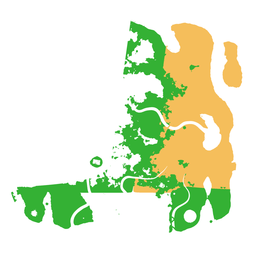 Biome Rust Map: Procedural Map, Size: 3750, Seed: 1752440424