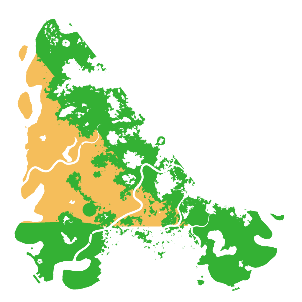 Biome Rust Map: Procedural Map, Size: 6000, Seed: 811061003