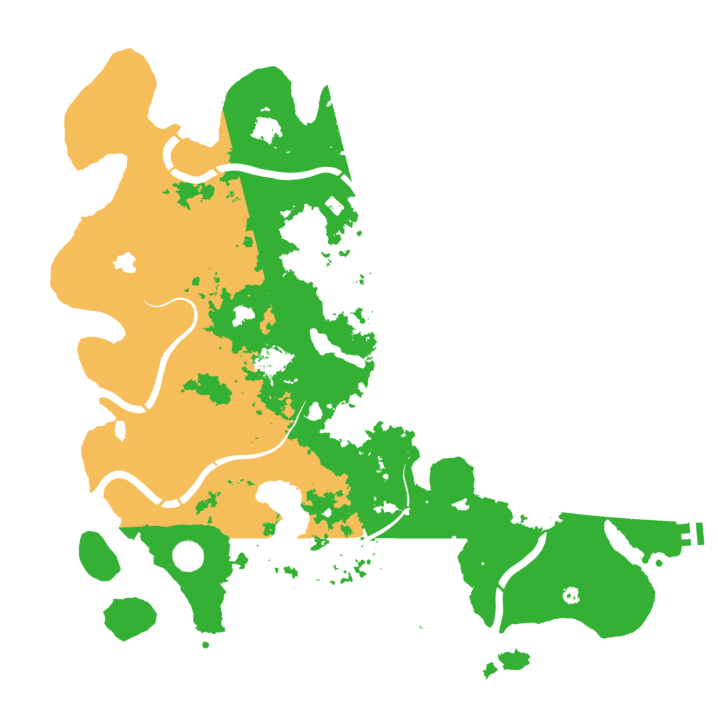 Biome Rust Map: Procedural Map, Size: 4250, Seed: 1874273950