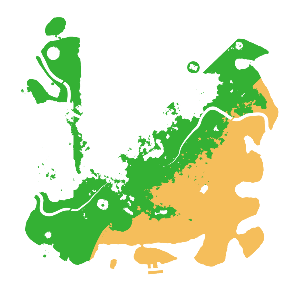 Biome Rust Map: Procedural Map, Size: 4000, Seed: 612266024