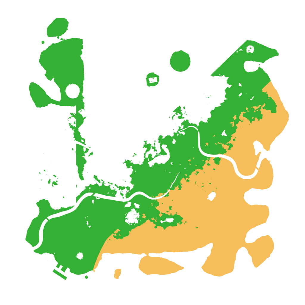 Biome Rust Map: Procedural Map, Size: 4000, Seed: 612266024