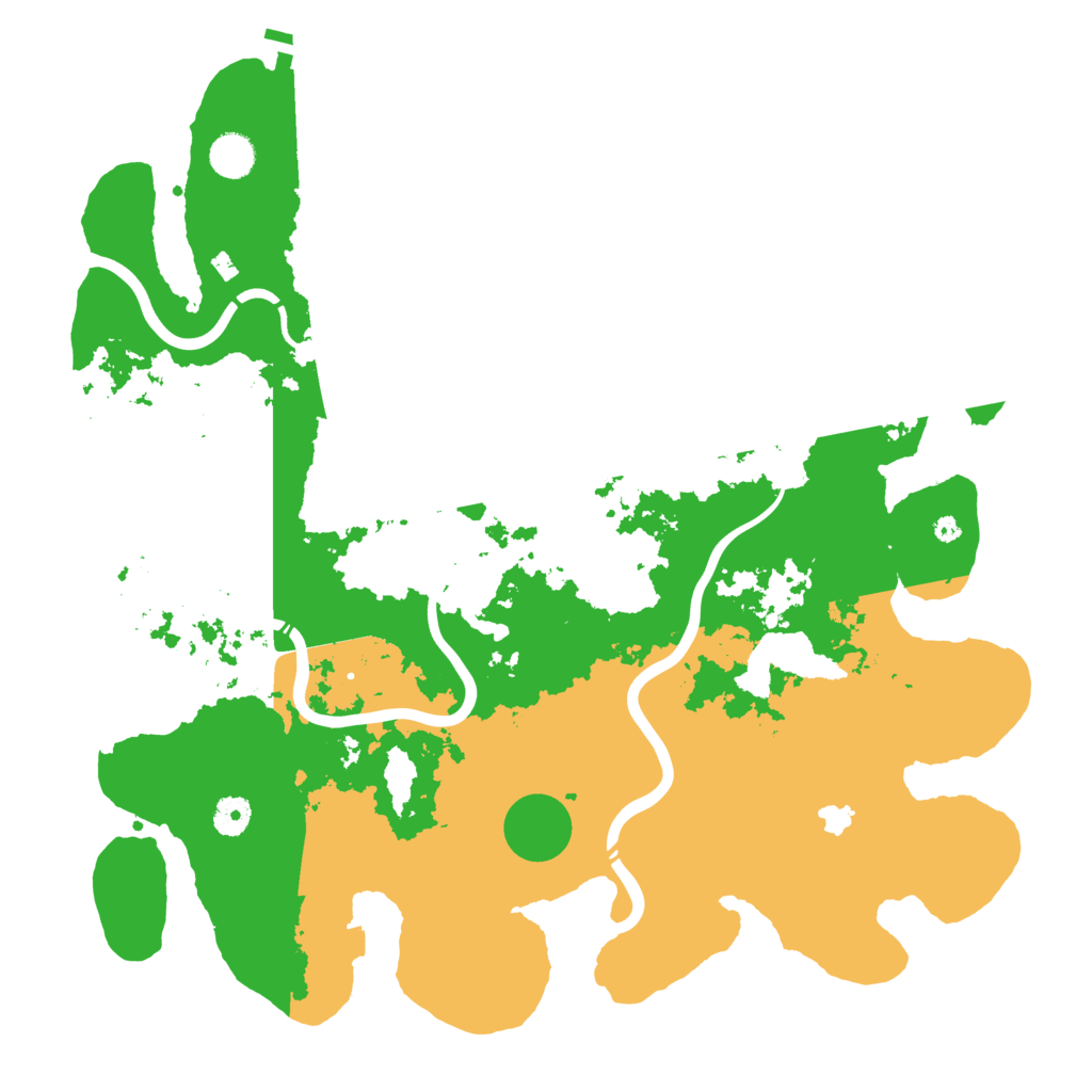Biome Rust Map: Procedural Map, Size: 4250, Seed: 1137901248