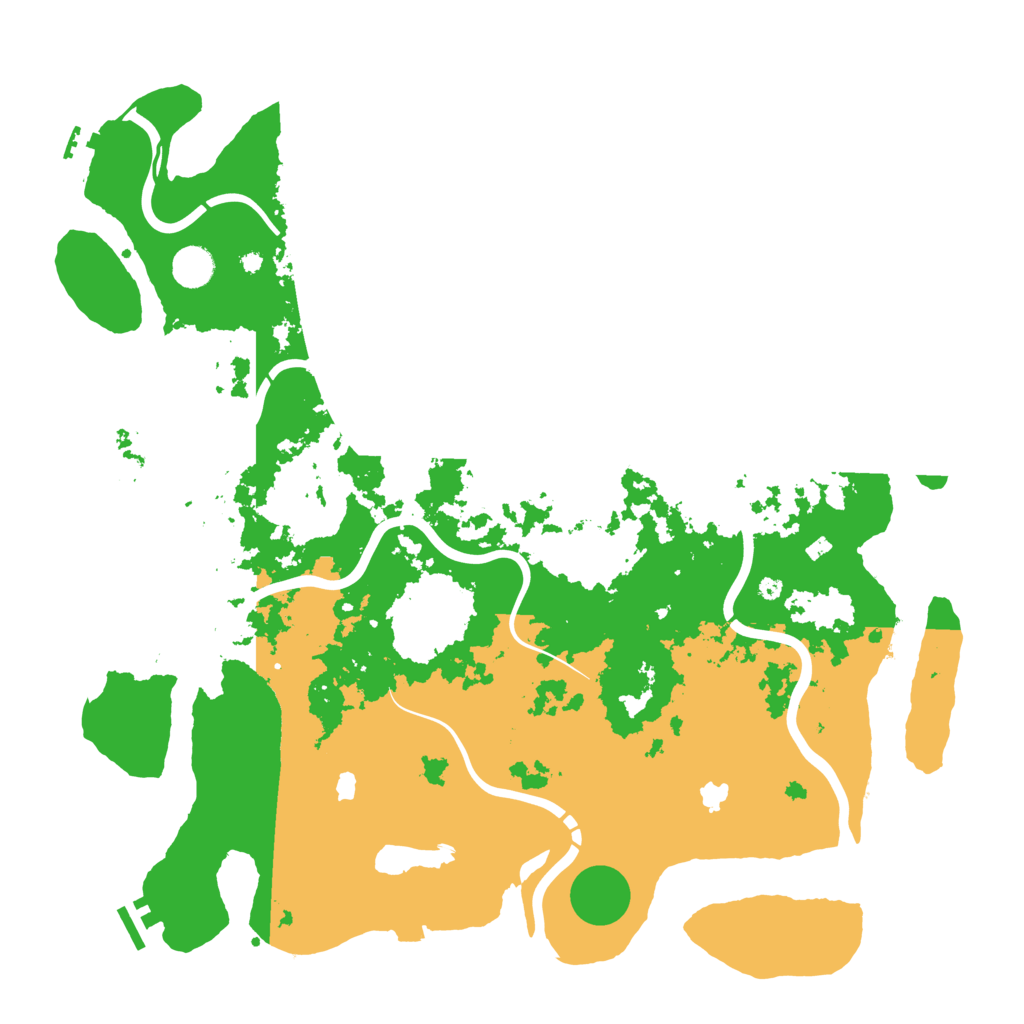 Biome Rust Map: Procedural Map, Size: 4500, Seed: 1913044153