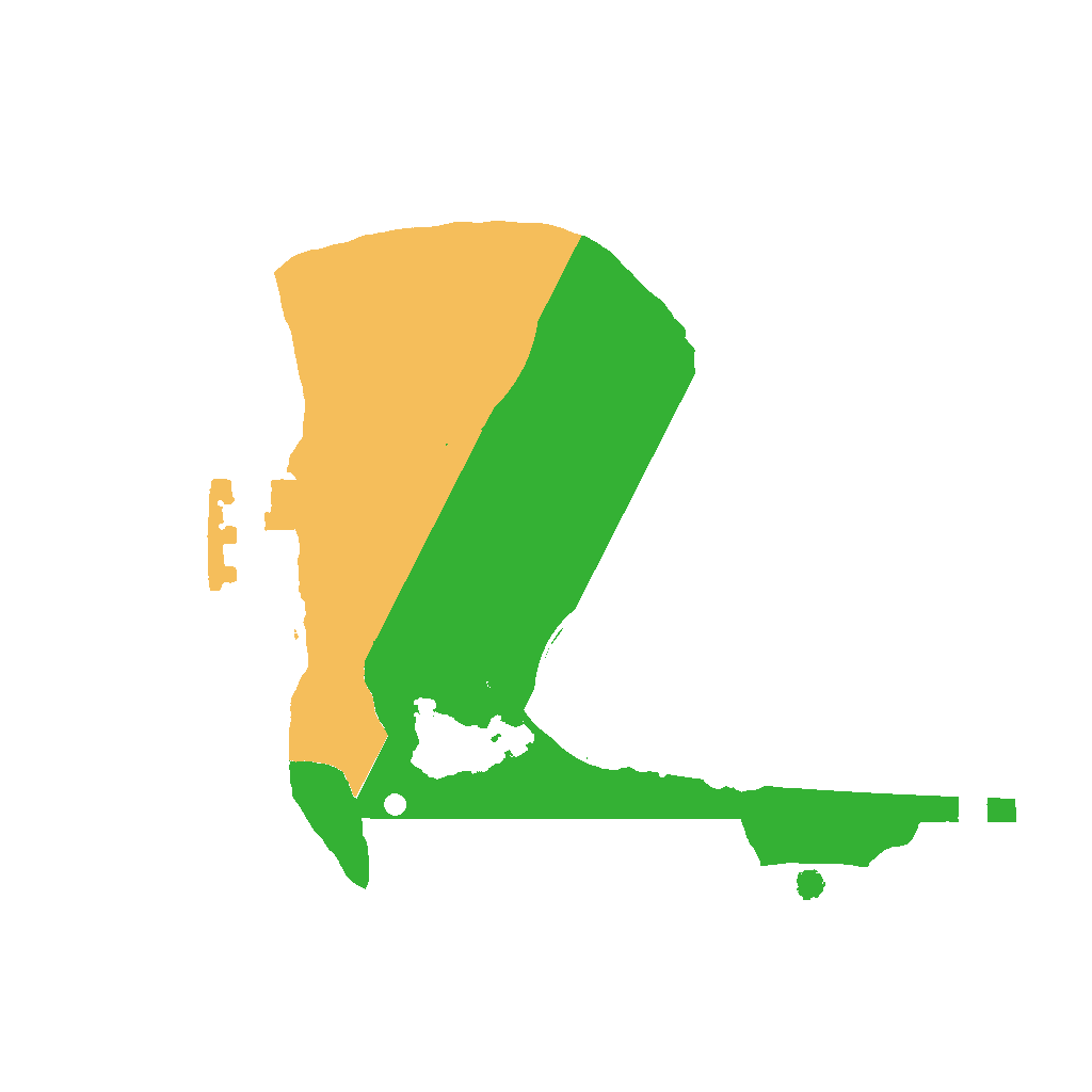 Biome Rust Map: Procedural Map, Size: 1500, Seed: 8346932