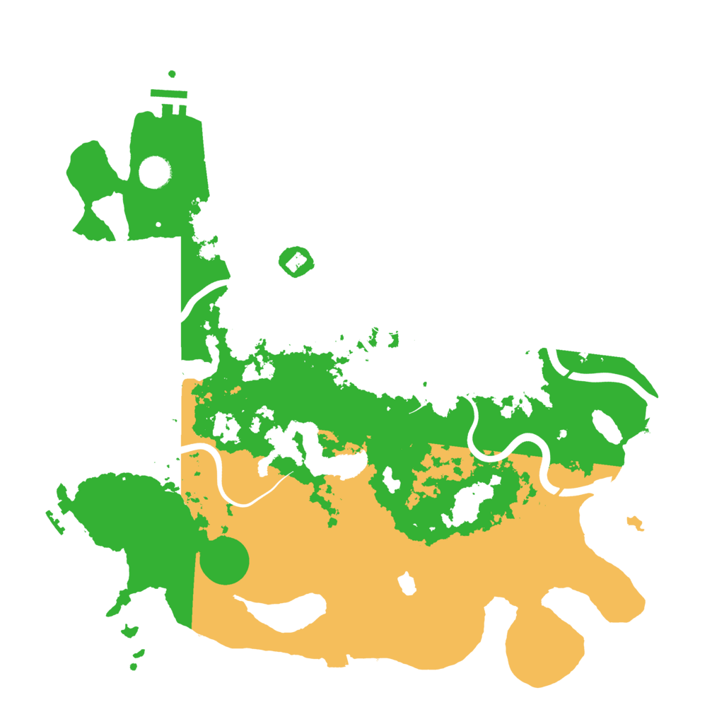 Biome Rust Map: Procedural Map, Size: 4000, Seed: 573559997