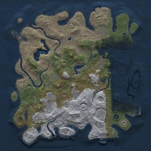 Thumbnail Rust Map: Procedural Map, Size: 4250, Seed: 1481390819, 16 Monuments