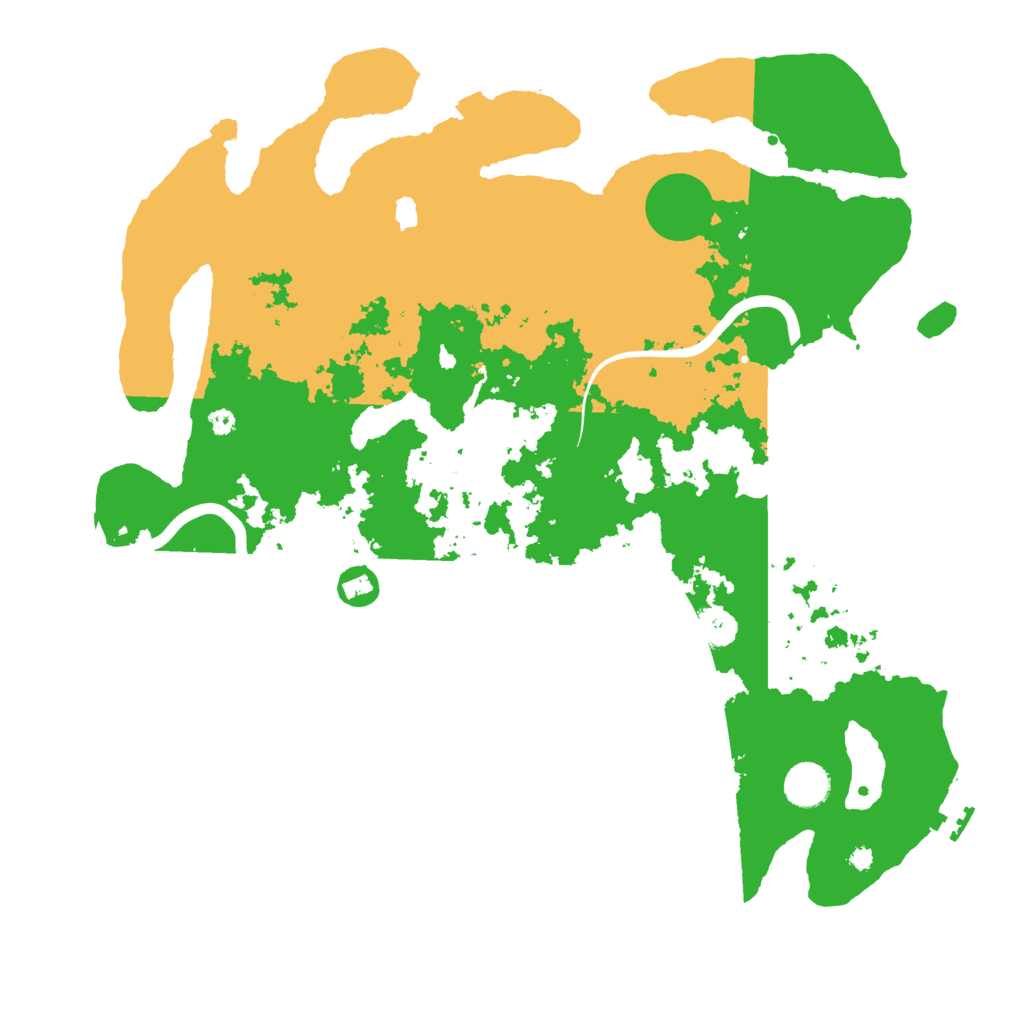 Biome Rust Map: Procedural Map, Size: 4000, Seed: 15307467