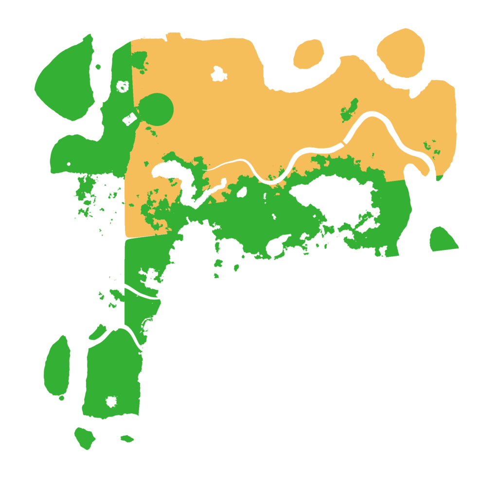 Biome Rust Map: Procedural Map, Size: 4000, Seed: 540439046