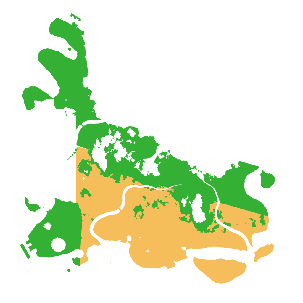Biome Rust Map: Procedural Map, Size: 3800, Seed: 1591189254