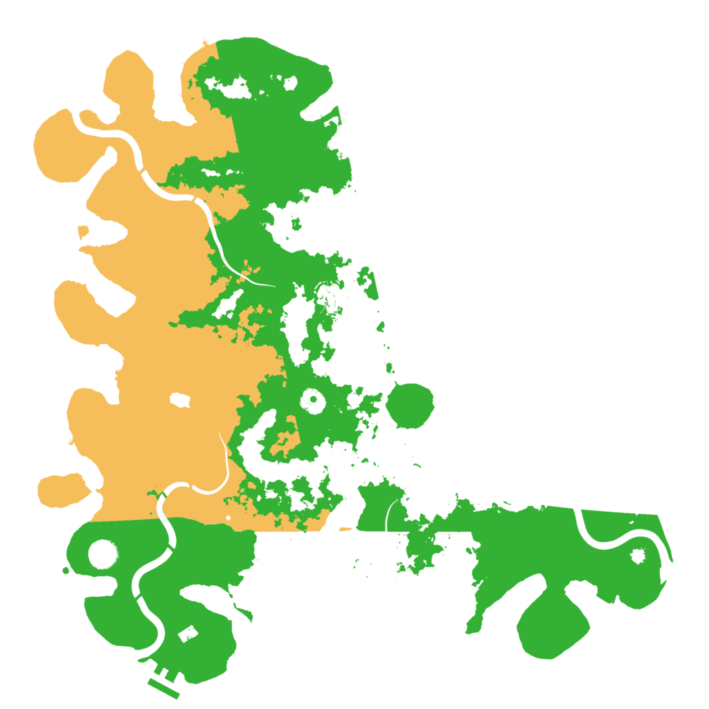Biome Rust Map: Procedural Map, Size: 4250, Seed: 1421421030