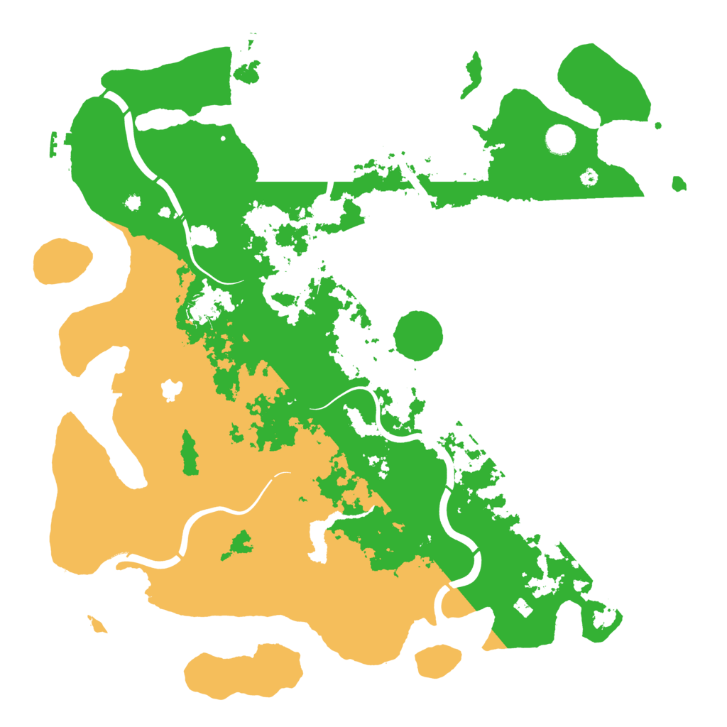 Biome Rust Map: Procedural Map, Size: 4250, Seed: 775202764