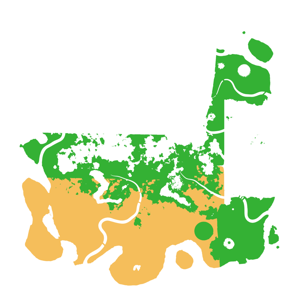Biome Rust Map: Procedural Map, Size: 4250, Seed: 721401570