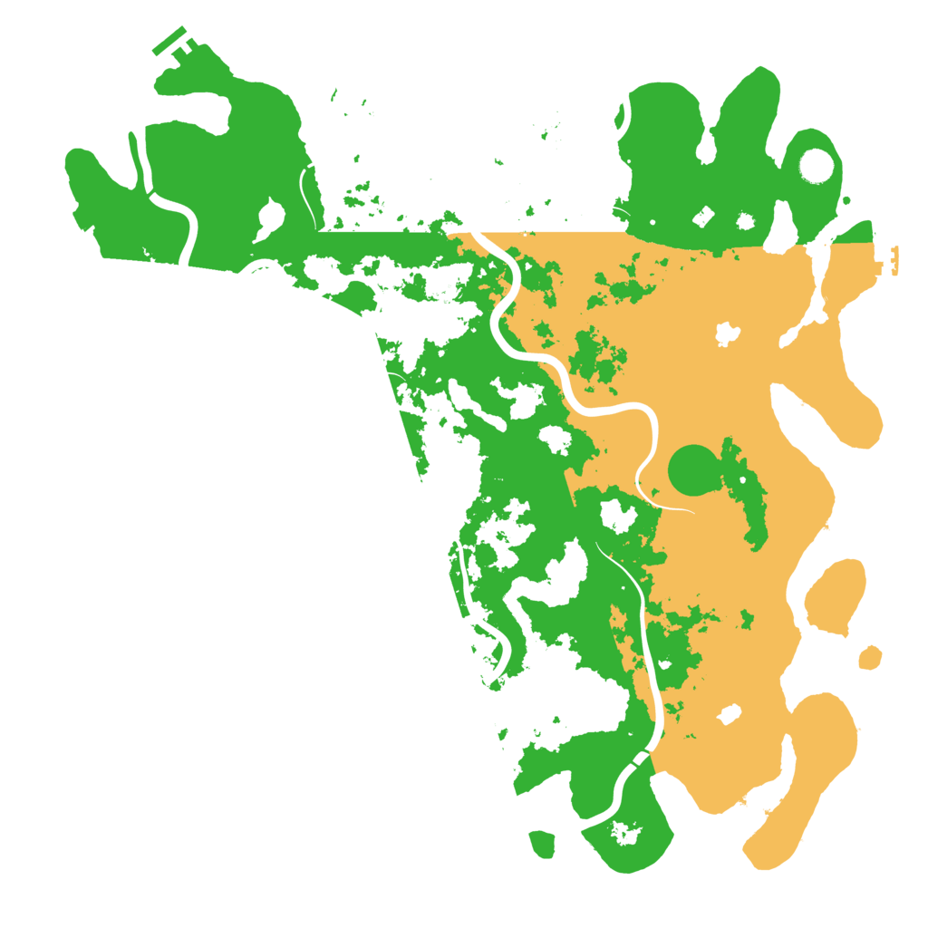 Biome Rust Map: Procedural Map, Size: 4750, Seed: 64751027