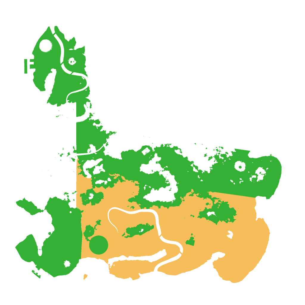 Biome Rust Map: Procedural Map, Size: 4250, Seed: 1971168090