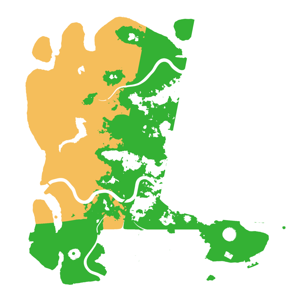Biome Rust Map: Procedural Map, Size: 4000, Seed: 1606934147