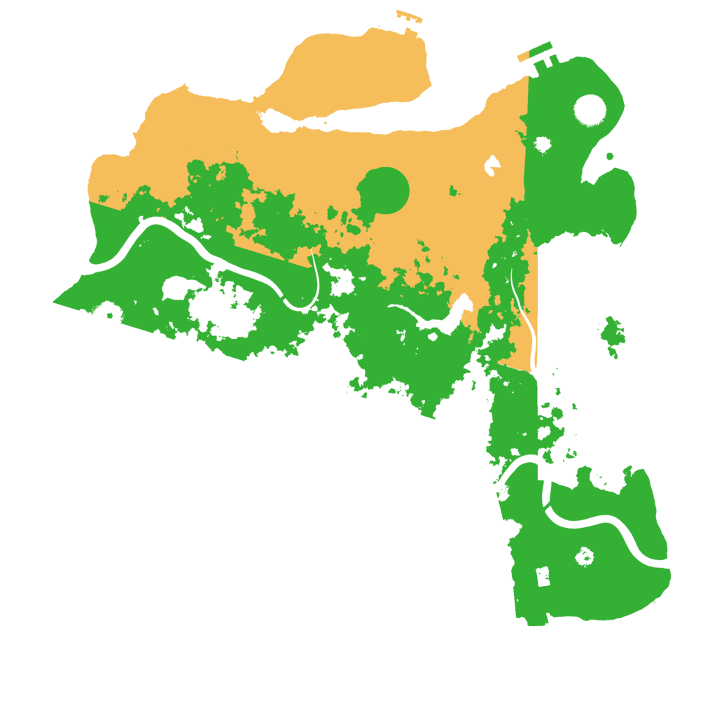 Biome Rust Map: Procedural Map, Size: 4000, Seed: 996477995