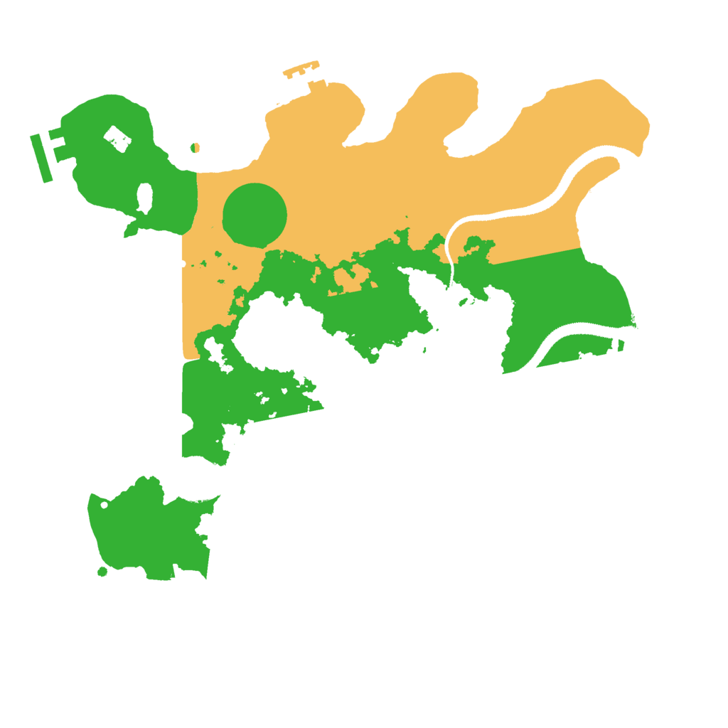Biome Rust Map: Procedural Map, Size: 3000, Seed: 1803377931