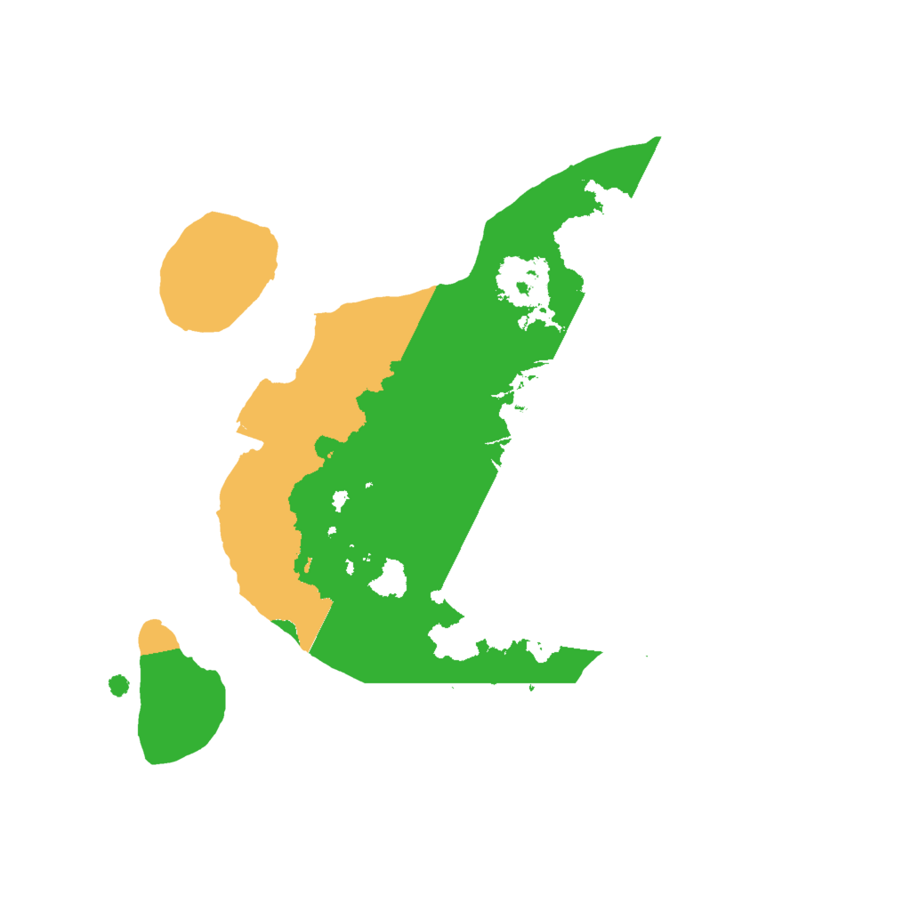 Biome Rust Map: Procedural Map, Size: 1750, Seed: 460628162
