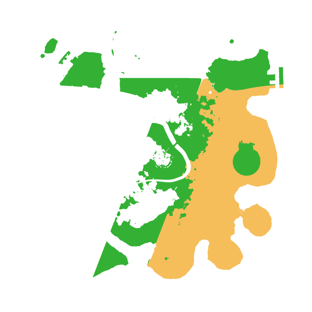 Biome Rust Map: Procedural Map, Size: 3000, Seed: 1285930171