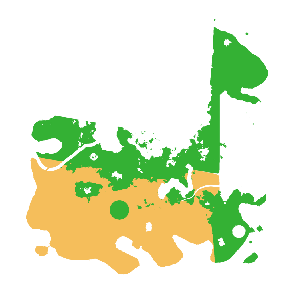 Biome Rust Map: Procedural Map, Size: 4000, Seed: 1368702334