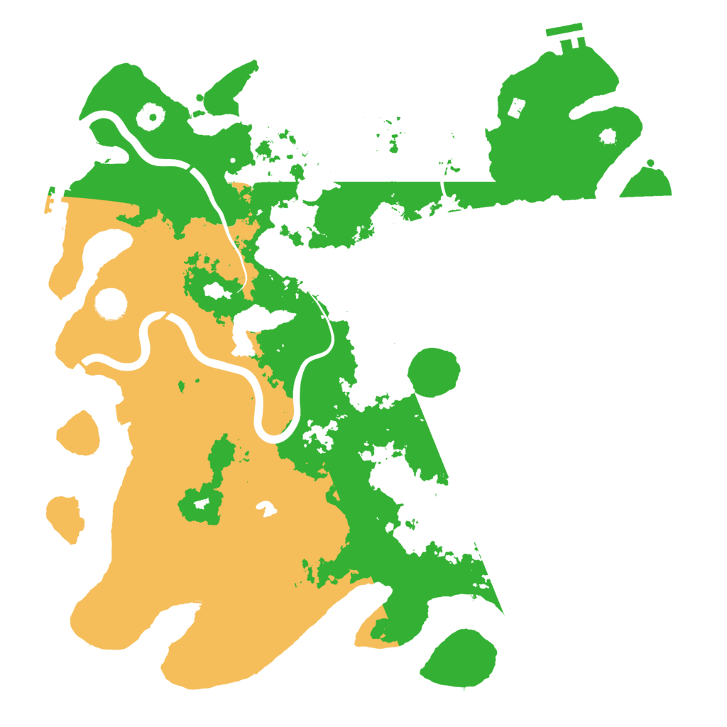 Biome Rust Map: Procedural Map, Size: 4000, Seed: 652655719
