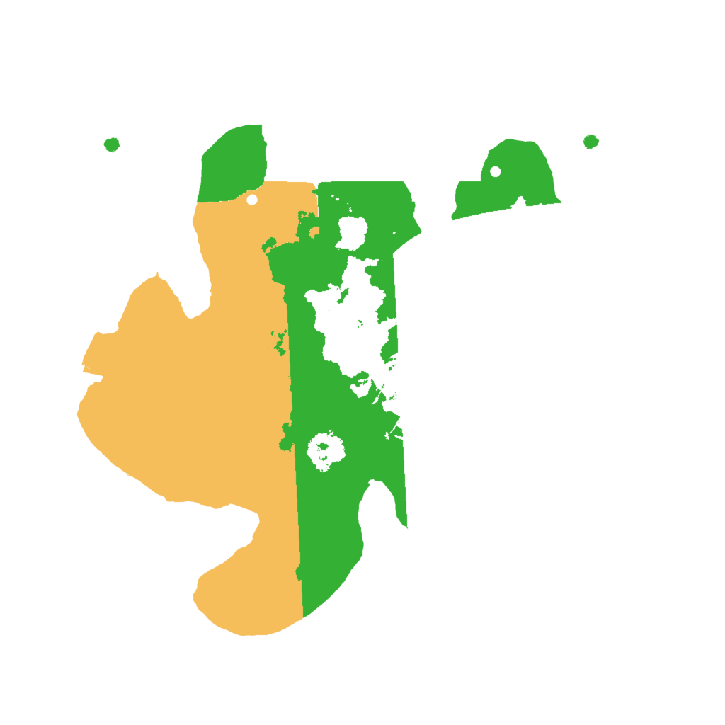 Biome Rust Map: Procedural Map, Size: 2000, Seed: 532283934