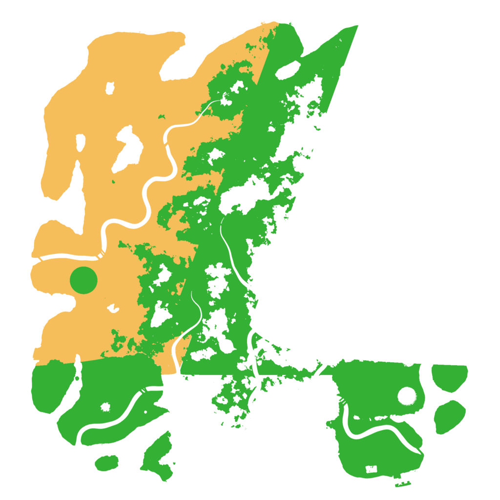Biome Rust Map: Procedural Map, Size: 4800, Seed: 1462342762