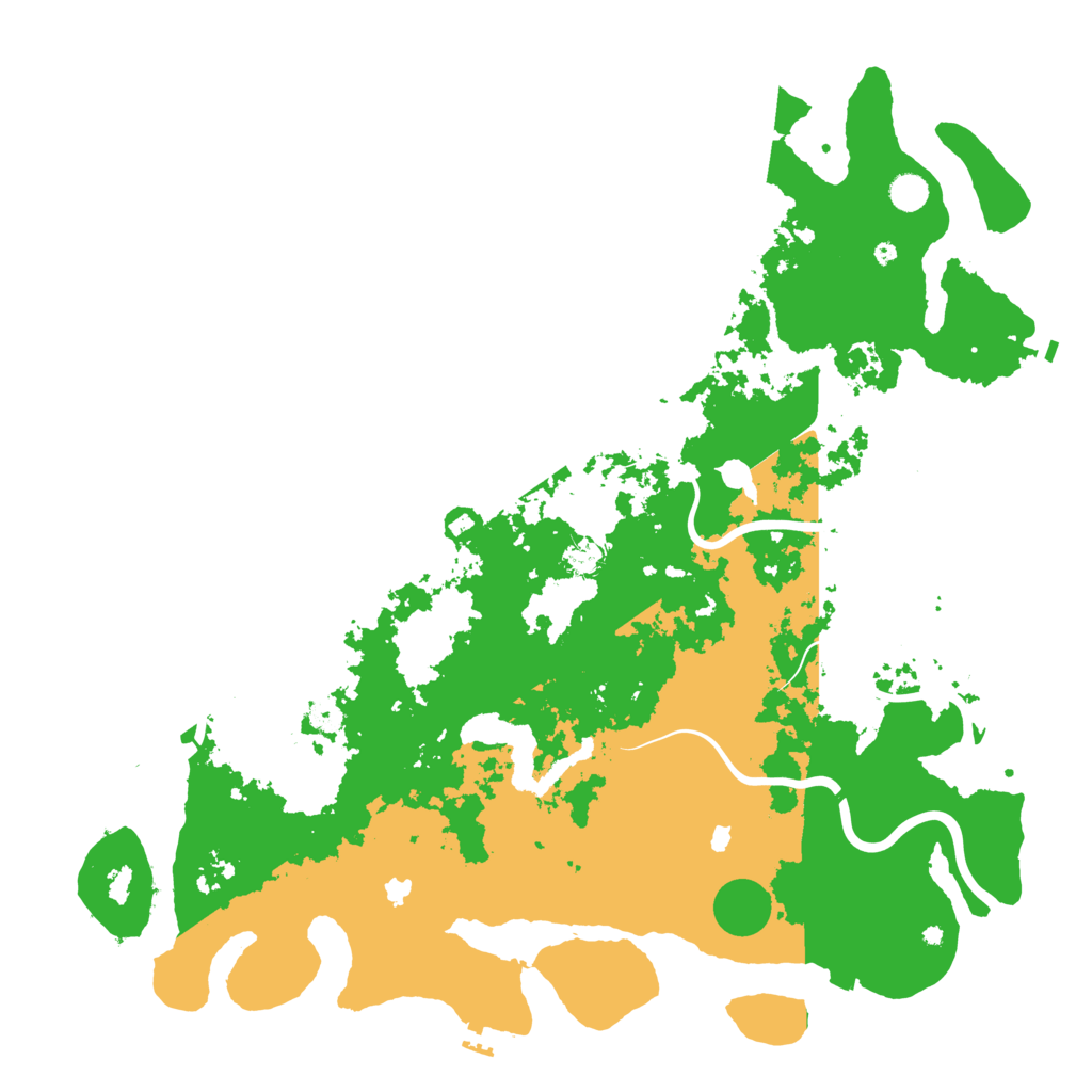Biome Rust Map: Procedural Map, Size: 5000, Seed: 765542320
