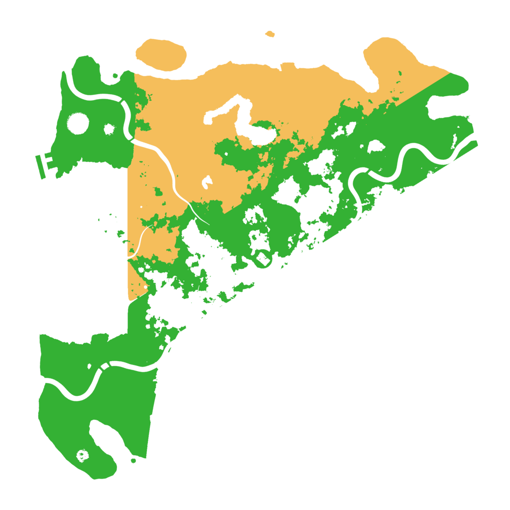 Biome Rust Map: Procedural Map, Size: 4250, Seed: 1754061150