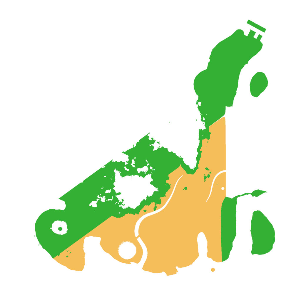Biome Rust Map: Procedural Map, Size: 3000, Seed: 1191201569
