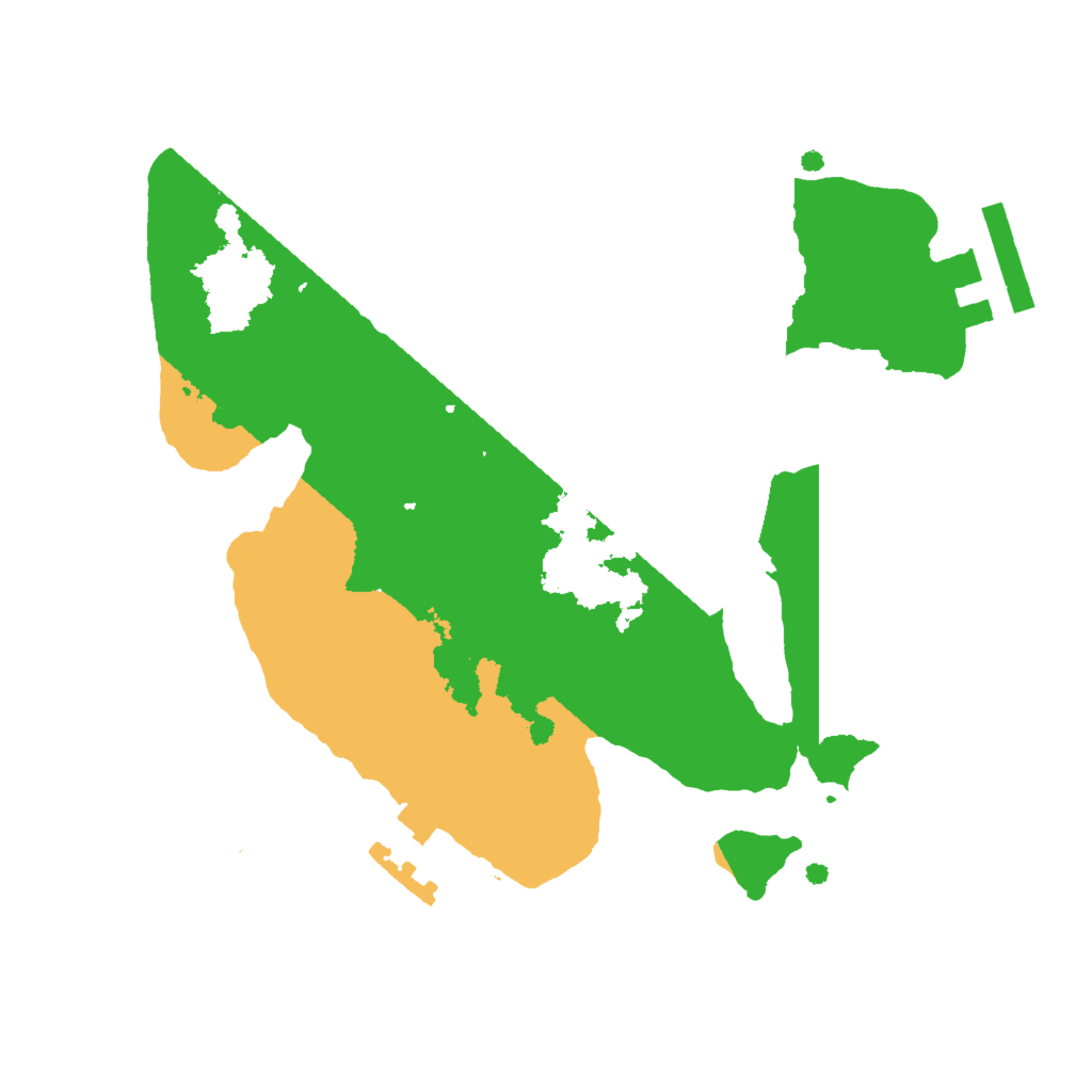Biome Rust Map: Procedural Map, Size: 2000, Seed: 587