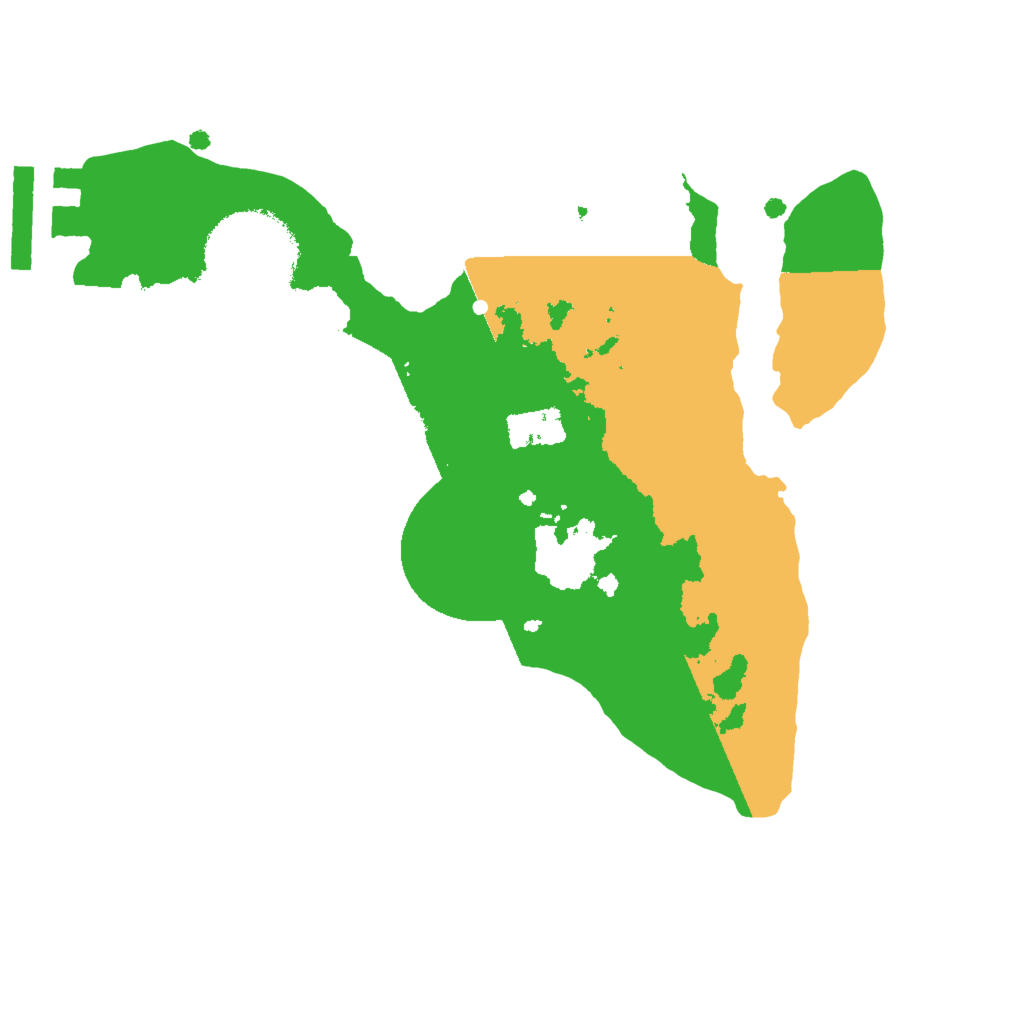 Biome Rust Map: Procedural Map, Size: 2000, Seed: 56251282