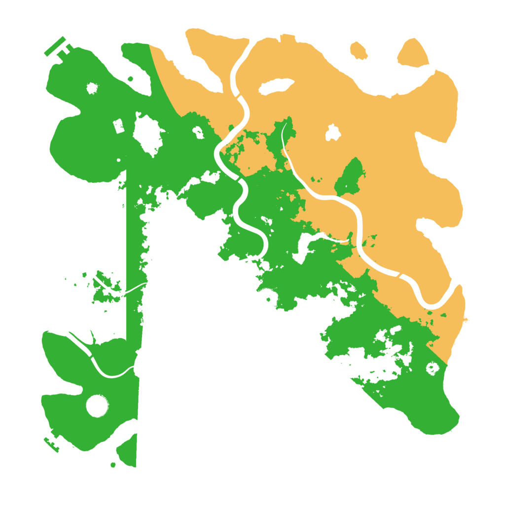 Biome Rust Map: Procedural Map, Size: 4000, Seed: 2746