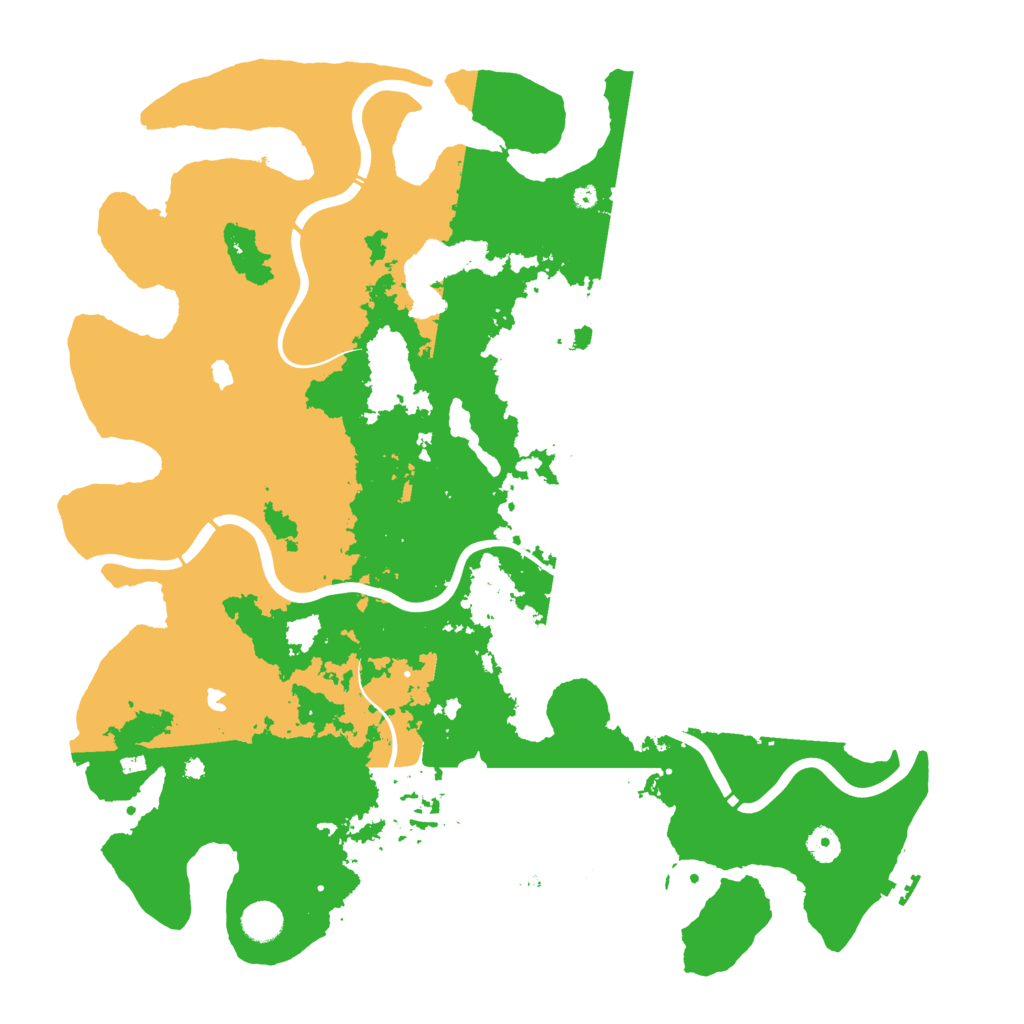 Biome Rust Map: Procedural Map, Size: 4500, Seed: 1031910199