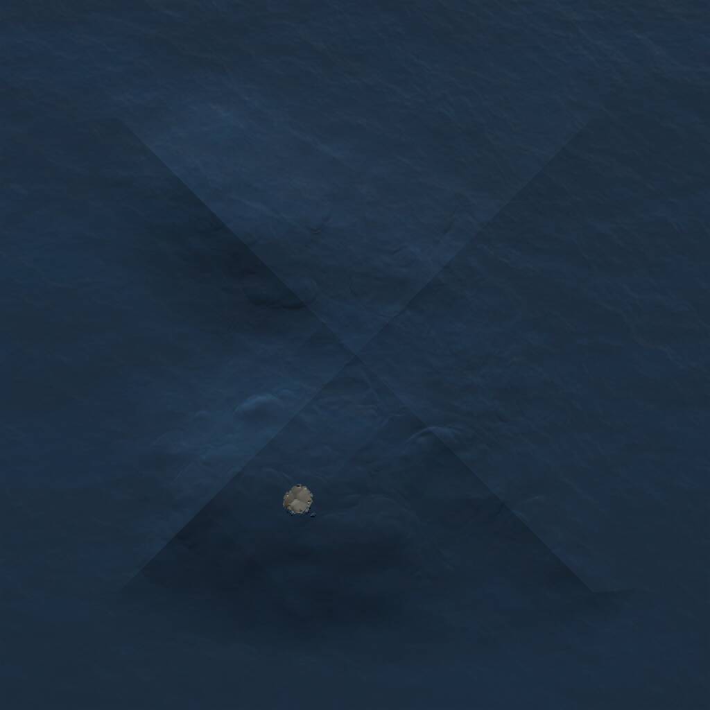 Rust Map: Procedural Map, Size: 1000, Seed: 1031993613, 1 Monuments