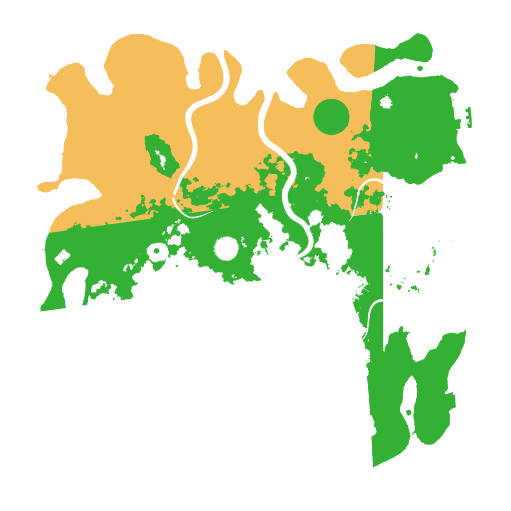 Biome Rust Map: Procedural Map, Size: 3750, Seed: 15405390