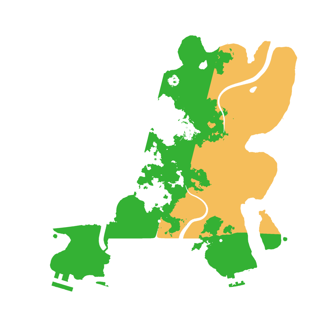 Biome Rust Map: Procedural Map, Size: 3000, Seed: 1062164476