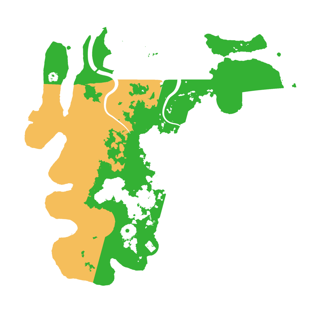 Biome Rust Map: Procedural Map, Size: 3250, Seed: 2017677959