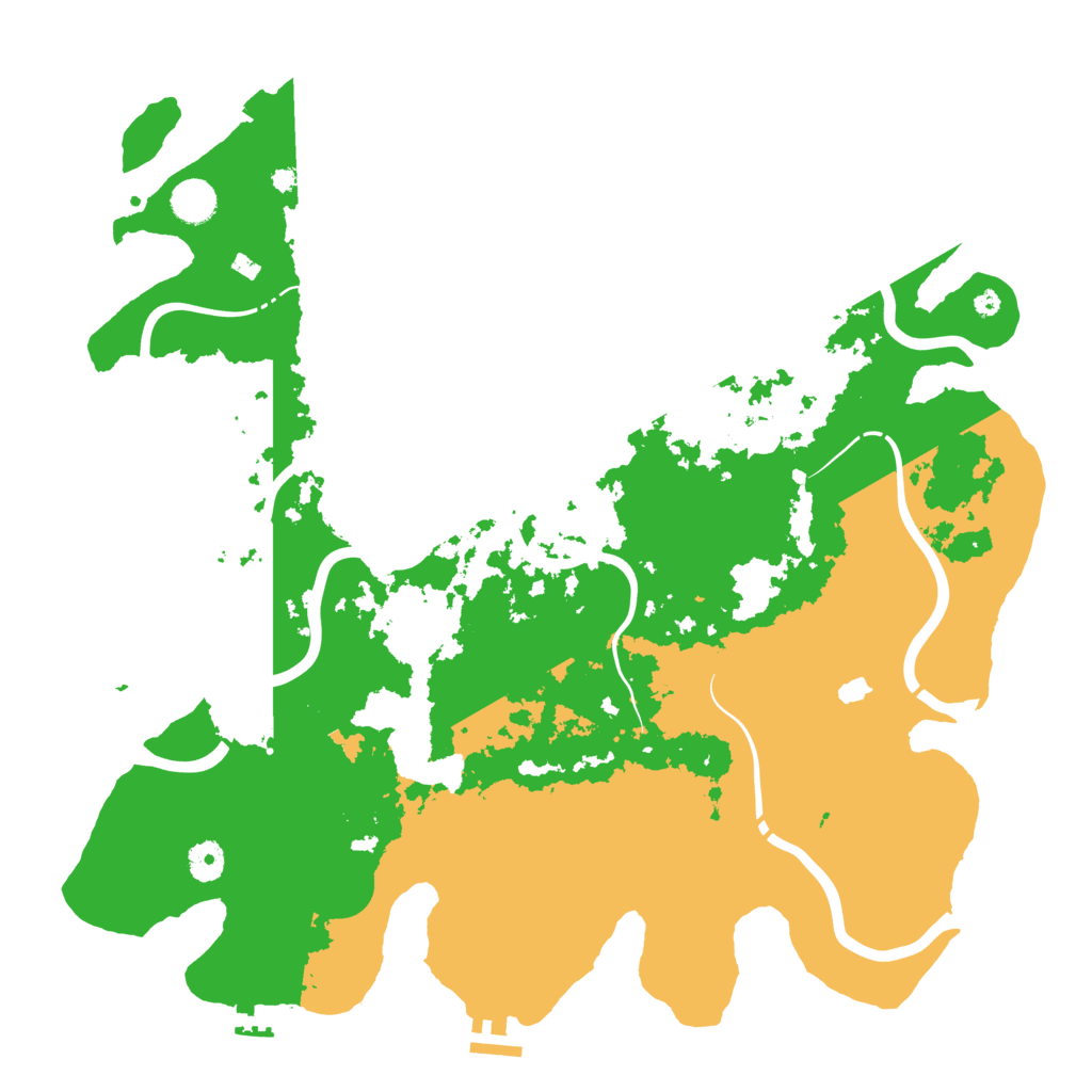 Biome Rust Map: Procedural Map, Size: 4250, Seed: 1505861234