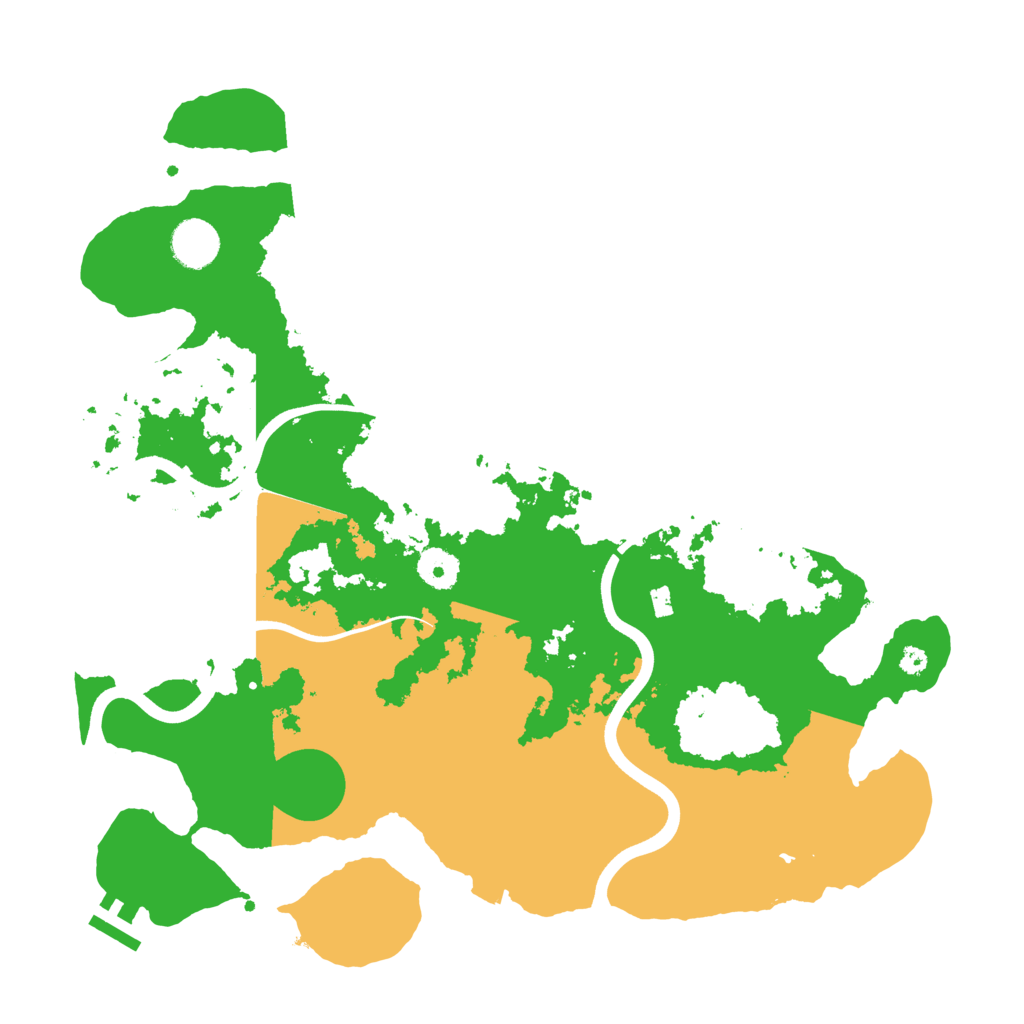 Biome Rust Map: Procedural Map, Size: 3750, Seed: 578428957
