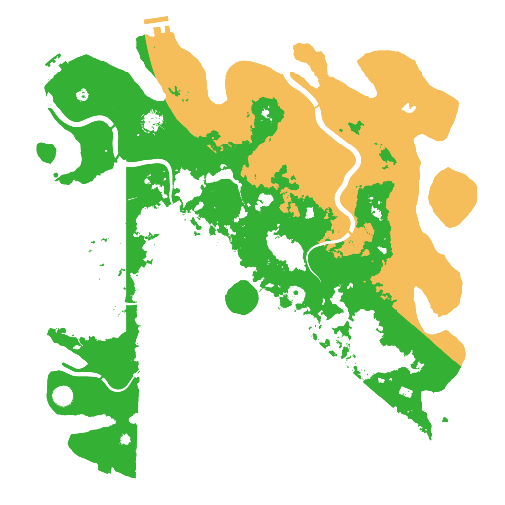 Biome Rust Map: Procedural Map, Size: 4250, Seed: 636942794