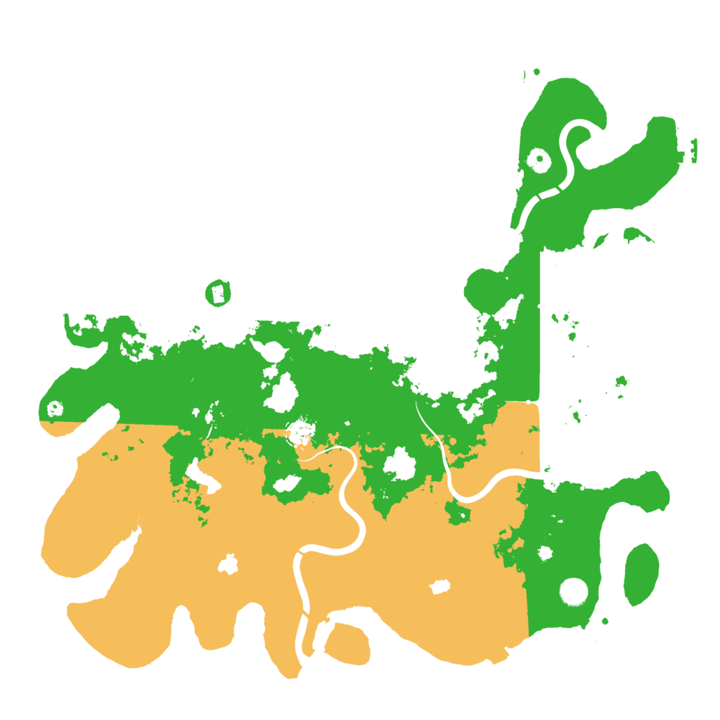 Biome Rust Map: Procedural Map, Size: 4500, Seed: 891607772