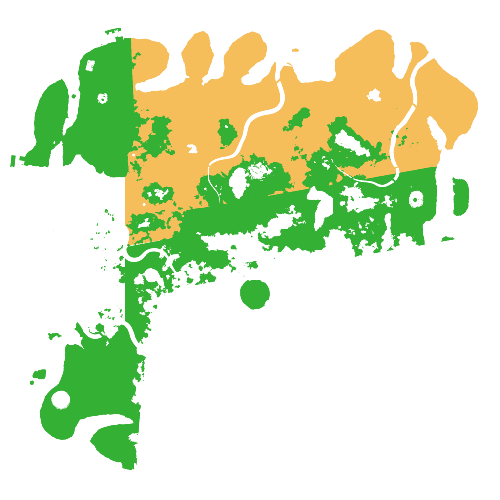 Biome Rust Map: Procedural Map, Size: 4800, Seed: 1898037133