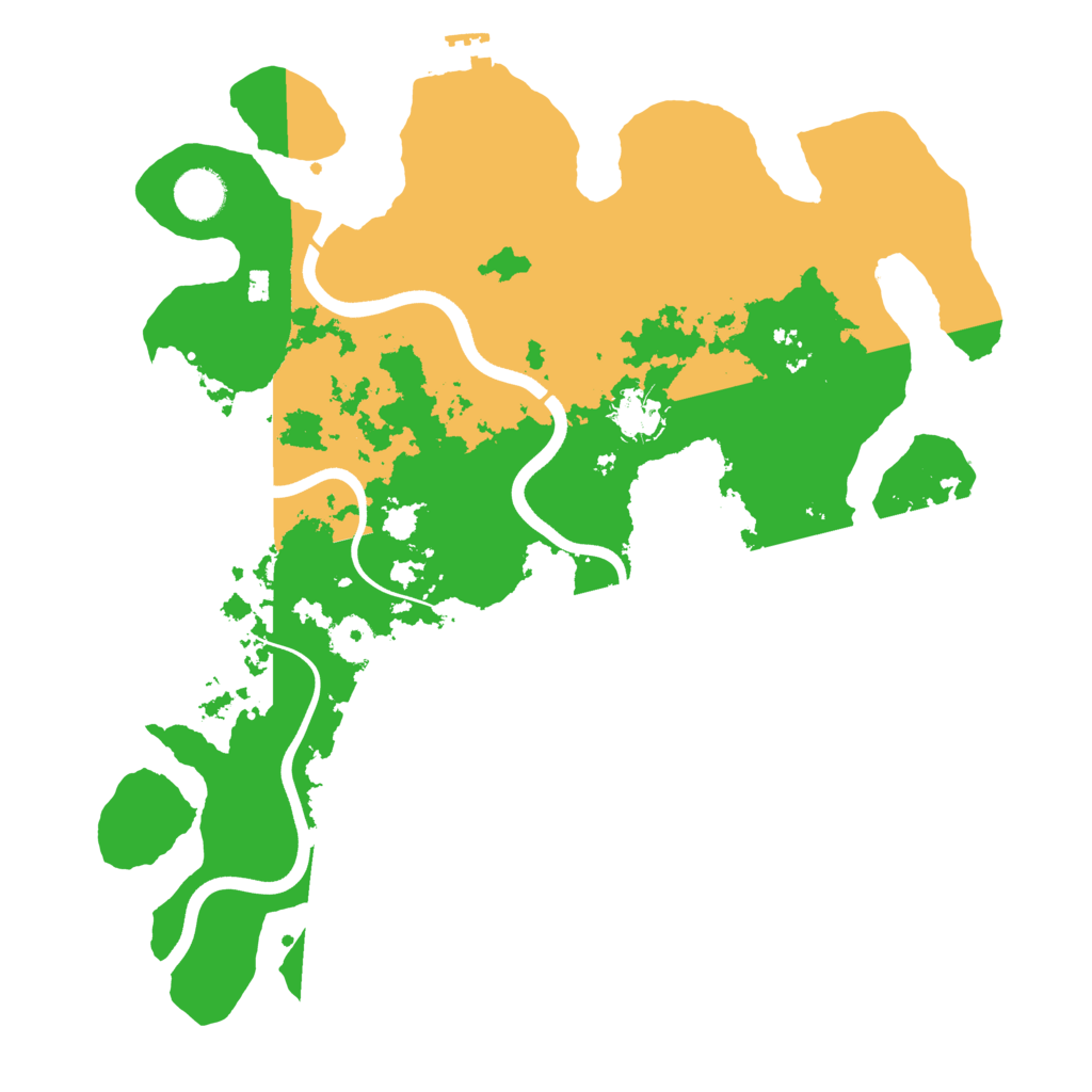 Biome Rust Map: Procedural Map, Size: 3750, Seed: 11121967