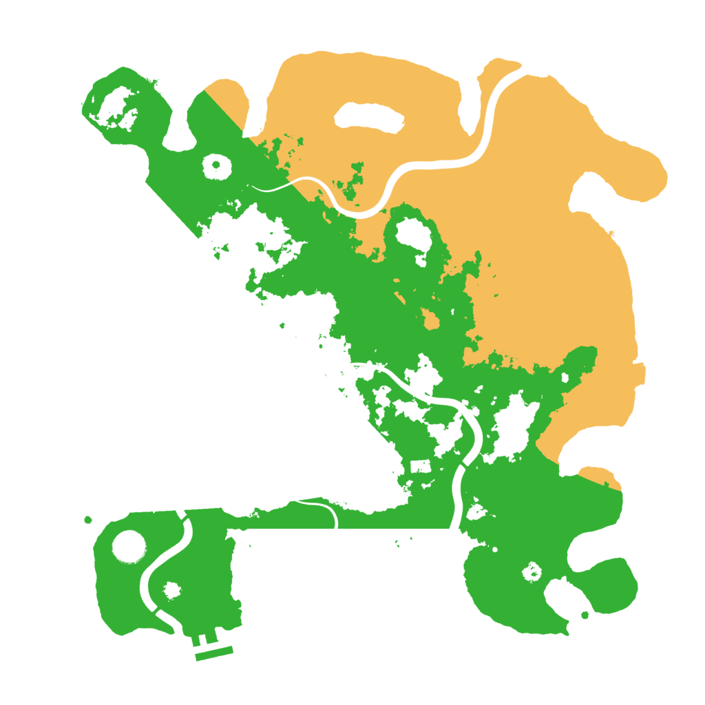 Biome Rust Map: Procedural Map, Size: 3750, Seed: 1073475322