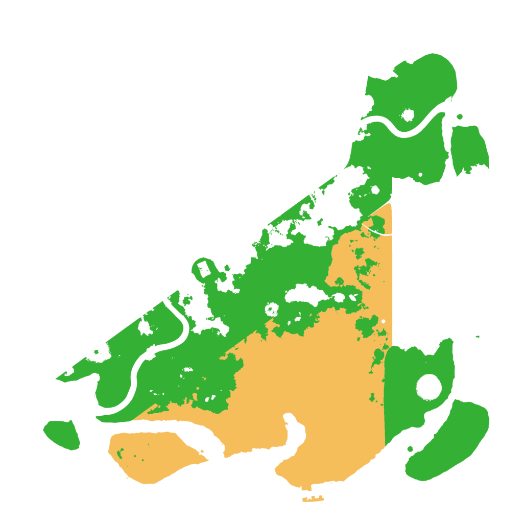 Biome Rust Map: Procedural Map, Size: 3750, Seed: 546903890